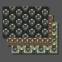 Wolf Gesicht Krieger Fenrir nordische Geschenkverp