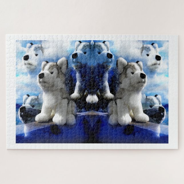 Wolf ghosts art (Horizontal)