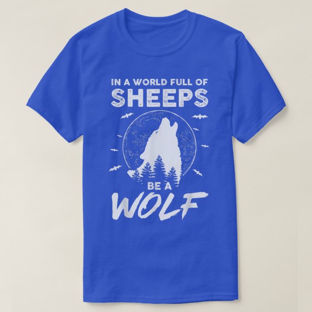 Wolf Gift Fairy Tale Wolves Wolves Leitwolf Husky T-Shirt (Design vorne)
