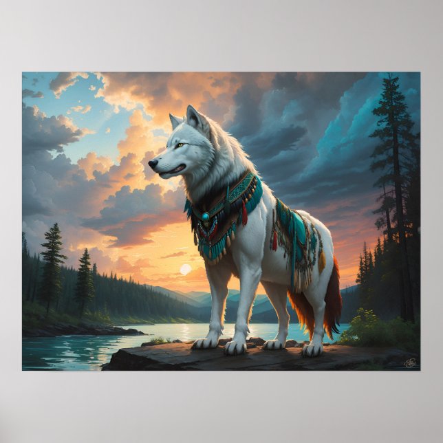 Wolf Guardian Poster (Vorne)