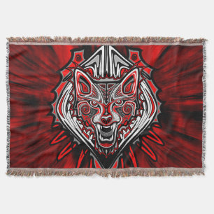 Wolf-Haida-Stammes-Totem-Design Decke