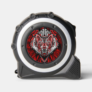 Wolf-Haida-Stammes-Totem-Design Maßband