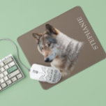 Wolf Head Forest Double Exposure Mousepad<br><div class="desc">Dieses Design kann durch Auswahl der Option Design bearbeiten personalisiert werden. Sie können auch auf andere Gegenstände übertragen. Kontaktieren Sie mich unter colorflowcreations@gmail.com oder nutzen Sie die Chat-Option oben auf der Seite, wenn Sie dieses Design auf einem anderen Produkt haben möchten oder Hilfe benötigen. Sehen Sie mehr von meinen Designs...</div>