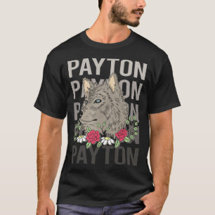 Wolf Head - Payton Name T-Shirt