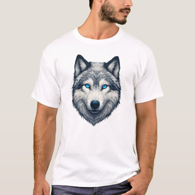 Wolf Head T-Shirt (Vorderseite)