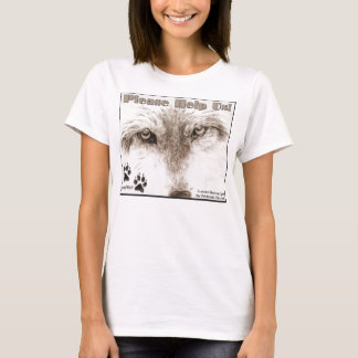 Wolf… Helfen Sie uns bitte! T-Shirt