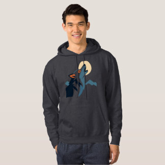 Wolf Heult am Mond Hoodie – Entfessle den Alph