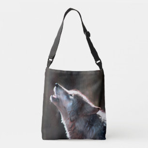 Wolf-Heuschrei Tragetaschen Mit Langen Trägern