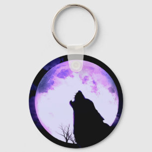 Wolf Howl Schlüsselanhänger