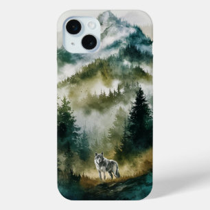 Wolf im Wald Case-Mate iPhone Hülle