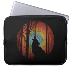 WOLF IM WALD FOREST LAPTOPSCHUTZHÜLLE