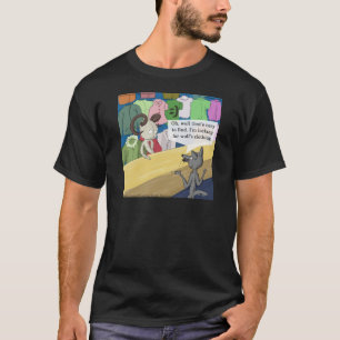 Wolf im Wolfspelz Lustig T-Shirt