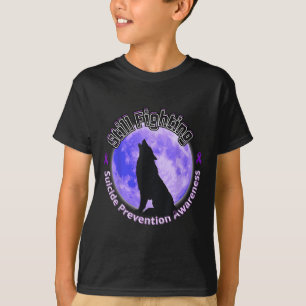 Wolf: Immer noch Kampf gegen Suizidprävention T-Shirt