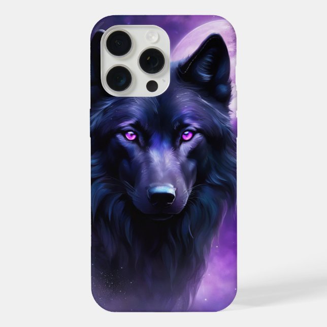 Wolf - iPhone 15 pro max hülle (Rückseite)