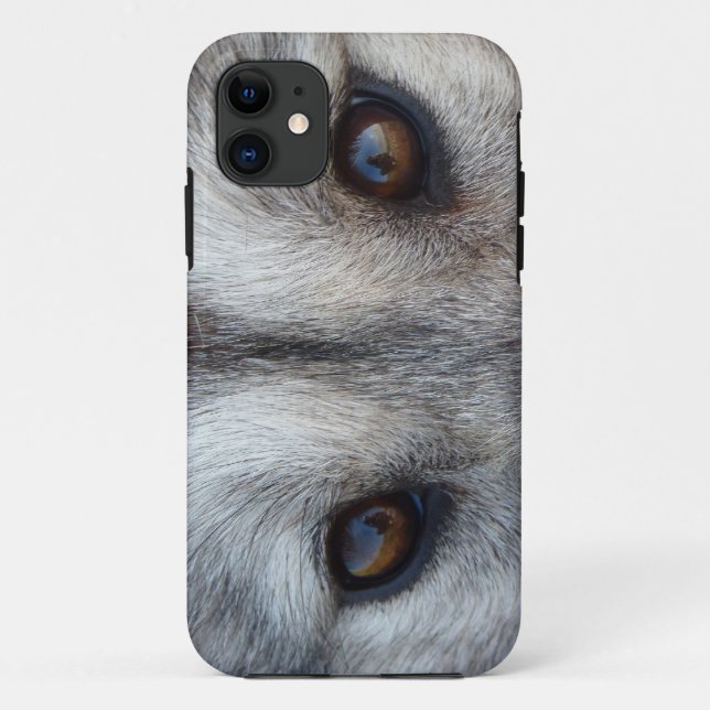 Wolf iPhone 5 Coque Wolf Pup Eyes Coque Wolf Cadea (Dos)