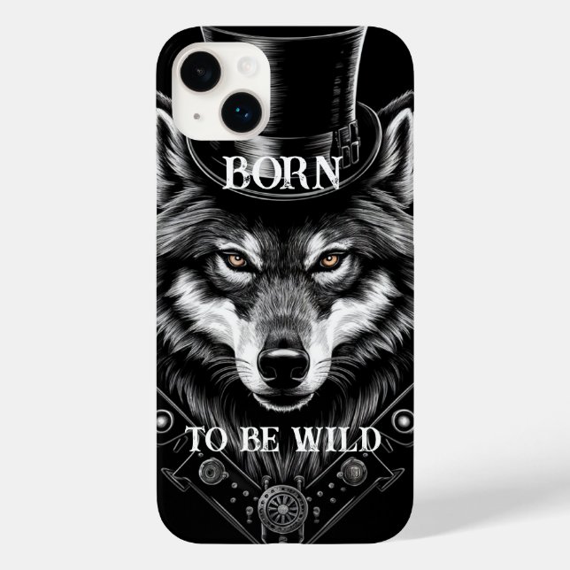 Wolf iPhone Case (Rückseite)