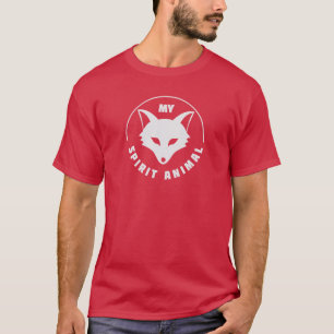 Wolf ist mein Geist Tier T-Shirt