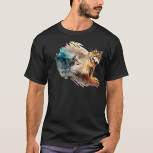 Wolf ist mein Geiststier "nice" T-Shirt