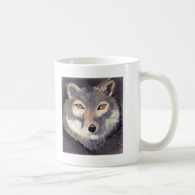 Wolf Kaffeetasse (Rechts)