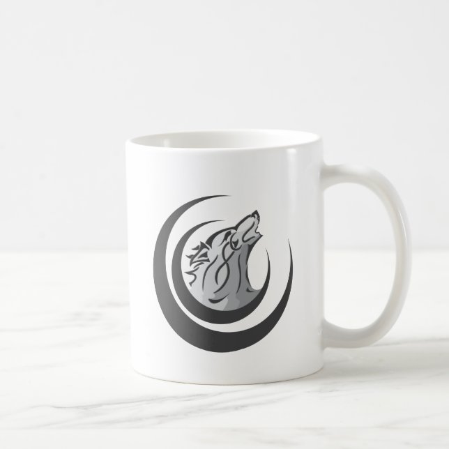 Wolf Kaffeetasse (Rechts)
