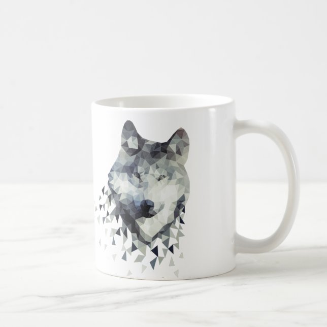 Wolf Kaffeetasse (Rechts)