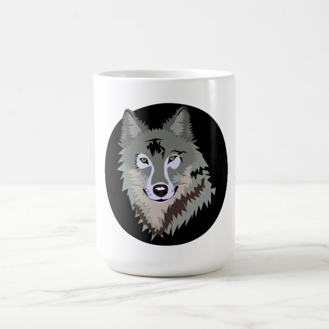 Wolf Kaffeetasse (Mittel)