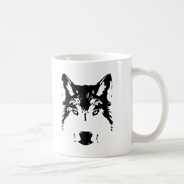 Wolf Kaffeetasse (Rechts)