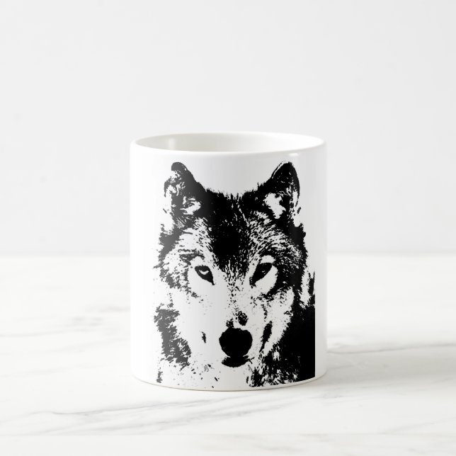 Wolf Kaffeetasse (Mittel)