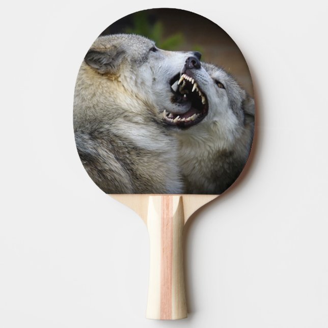 Wolf-Kampf Tischtennis Schläger (Vorderseite)