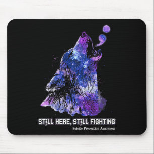 Wolf kämpft noch immer gegen Suizidprävention Mousepad