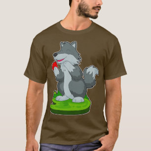 Wolf-Karten T-Shirt
