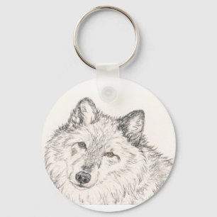 Wolf Key Chain Alpha Female Schlüsselanhänger