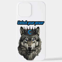 wolf king unlock your power iPhone 12 pro max hülle