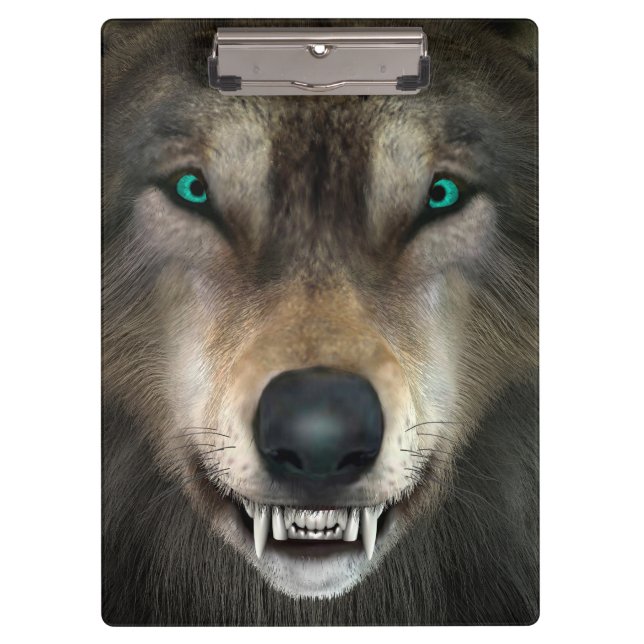 Wolf Klemmbrett (Vorderseite)