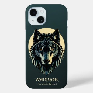 Wolf konfrontiert Krieger fenrir nordischen iPhone Case-Mate iPhone Hülle