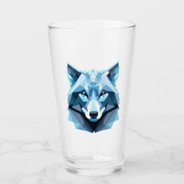 Wolf-Kopf Glas