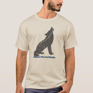 Wolf-Kunstwerk T-Shirt