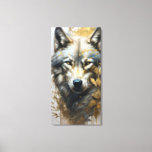Wolf Leinwanddruck