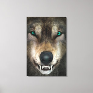 Wolf Leinwanddruck