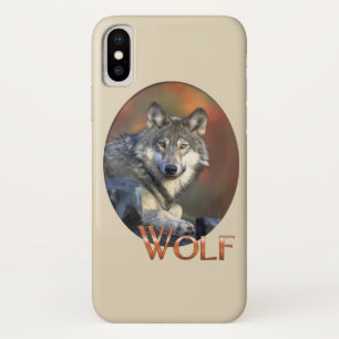 Wolf Liebhaber Kunst iPhone X Hülle