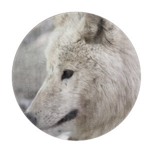 Wolf Liebhaber Kunst Schneidebrett