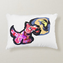 Wolf light moon dekokissen