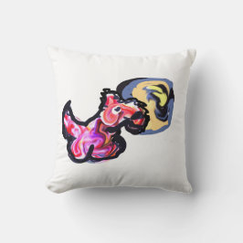 Wolf light moon kissen