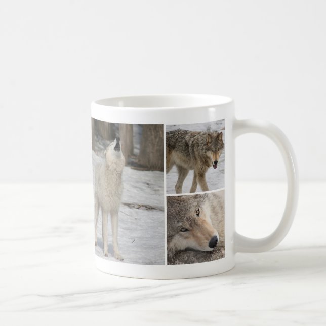 Wolf Lover Coffee Tasse (Rechts)