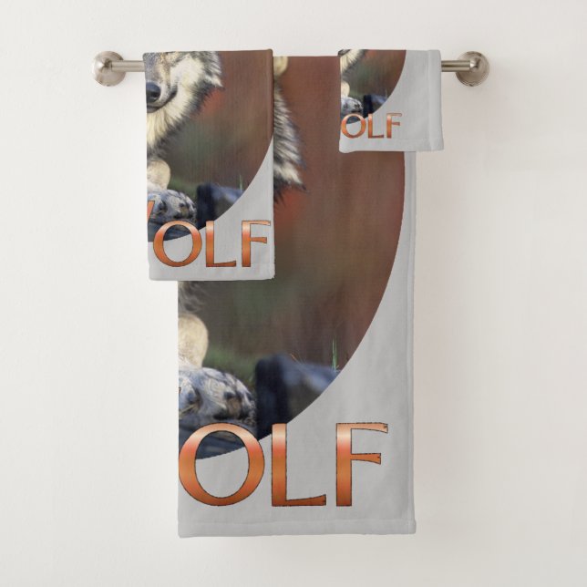 Wolf Lovers Badhandtuch Set (Insitu)