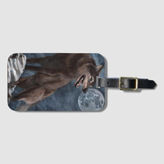 Wolf Luggage tag Gepäckanhänger