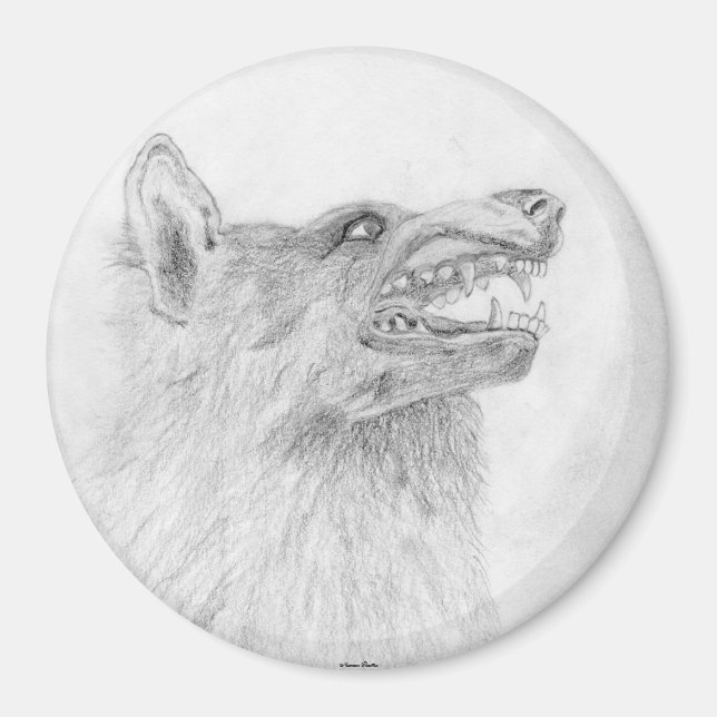 Wolf Magnet (Vorne)