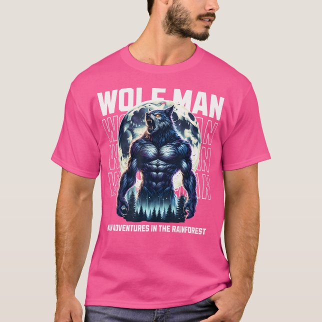 Wolf Man T-Shirt (Vorderseite)