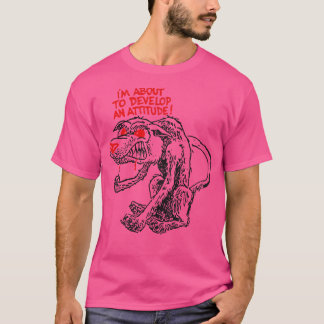 Wolf mit einem Einstellungsproblem T-Shirt