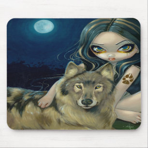"Wolf-Mond" Mousepad